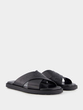 Ferragamo Calfskin Sandal with Crossover Straps