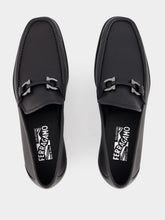 Ferragamo Gancini Leather Moccasin