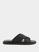 Ferragamo Black Monogram Sandals