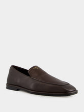 Brown Hammered Calfskin Loafers | PDP - Fashion Clinic