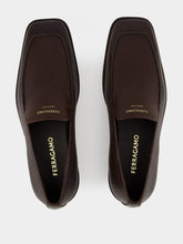 Brown Hammered Calfskin Loafers | PDP - Fashion Clinic