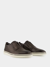 Ferragamo Brown Urban Leather Lace-Up Derbies