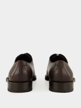 Ferragamo Brown Amber Leather Derby Shoes