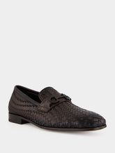 Ferragamo Testa di Moro Calfskin Gancini Loafers
