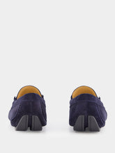 Ferragamo Midnight Blue Driver with Gancini Ornament