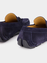 Ferragamo Midnight Blue Driver with Gancini Ornament