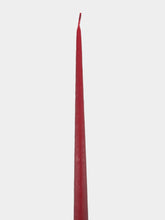 Ester & Erik Taper Candle 42cm deep wine