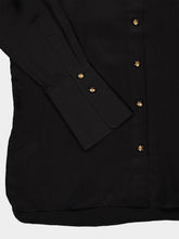 Zimmermann Black Valiant Silk Button-Up Shirt