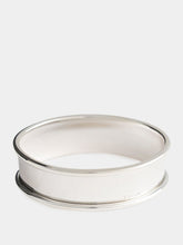 Leitão & Irmão Silver Oval Large Napkin Ring