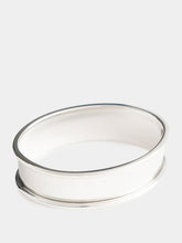 Leitão & Irmão Silver Oval Large Napkin Ring