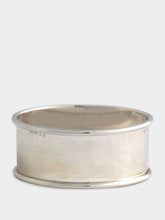 Leitão & Irmão Silver Oval Half-Round Napkin Ring
