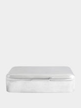 Leitão & Irmão Silver Table Box with Smooth Lid
