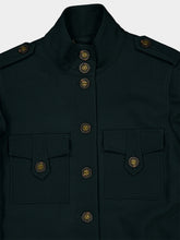 Zimmermann Bottle Green Valiant Wool Utility Jacket