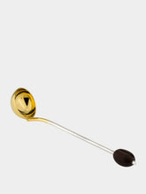 Leitão & Irmão Silver Sugar Spoon with Coffee Bean Handle