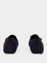 Aurélien Navy Blue Suede Driving Shoes