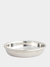 Leitão & Irmão Silver Small Tray with Portuguese Floral Tile