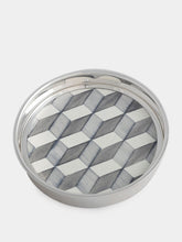 Leitão & Irmão Silver Downtown Tile Bottle Coaster