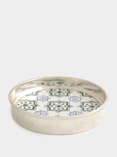 Leitão & Irmão Green Bottle Coaster with Uptown Tile