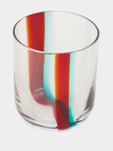Ichendorf Milano Tumbler Gesti Bordeaux-Light Turquoise "U"