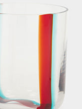 Ichendorf Milano Tumbler Gesti Bordeaux-Light Turquoise "U"