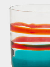 Ichendorf Milano Tumbler Gesti Bordeaux-Light Turquoise