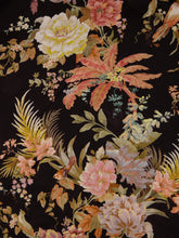 Zimmermann Black Floral Tallow Halter Midi Dress