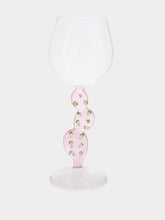 Ichendorf Milano Pink Cactus Wine Glass