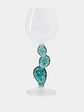 Ichendorf Milano Blue Cactus Wine Glass