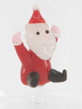 Ichendorf Milano Glass Tumbler with Jumping Santa