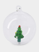 Ichendorf Milano Glass Christmas Ball with Tree