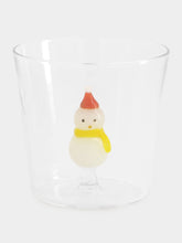 Ichendorf Milano Glass Tumbler with Snowman