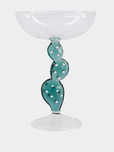 Ichendorf Milano Blue Cactus Champagne Glass