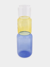 Ichendorf Milano Amber and Blue Revolve Vase