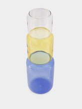 Ichendorf Milano Amber and Blue Revolve Vase