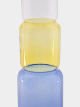 Ichendorf Milano Amber and Blue Revolve Vase