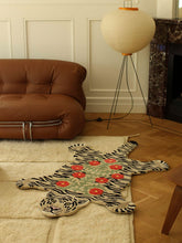 Doing Goods Floral White Tiger Large Rug