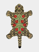 Doing Goods Floral White Tiger Large Rug