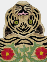 Doing Goods Floral White Tiger Large Rug