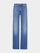 Mother The Kick It High-Rise Straight Jeans