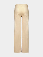 Mother Almond Buff The Kick It Jeans