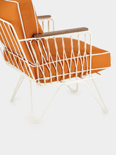 Honoré Orange Outdoor Croisette Sunbrella Armchair
