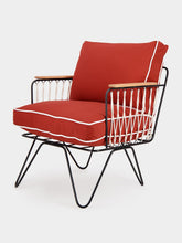 Terracotta Outdoor Croisette Sunbrella Armchair | PDP - Fashion Clinic