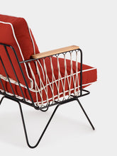 Terracotta Outdoor Croisette Sunbrella Armchair | PDP - Fashion Clinic