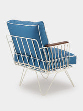 Honoré Croisette Céleste Blue Armchair