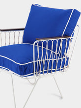Honoré Croisette Blue Armchair