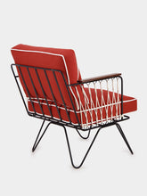 Honoré Terracotta Outdoor Croisette Armchair