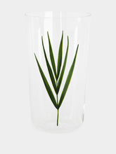 Lobmeyr Green Palm Leaf Beer Tumbler