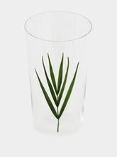 Lobmeyr Green Palm Leaf Beer Tumbler