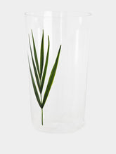 Lobmeyr Green Palm Leaf Beer Tumbler
