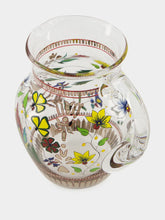 Lobmeyr Water Pitcher Indian Flowers